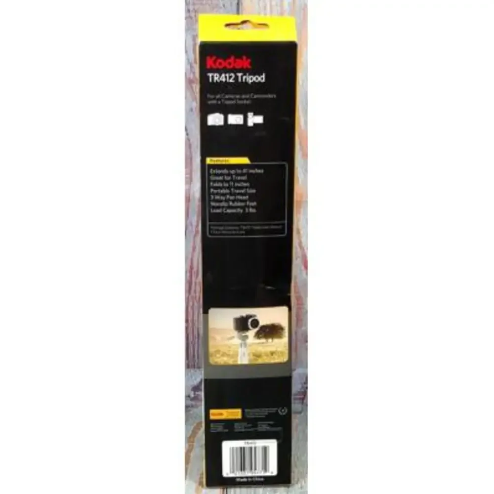Kodak TR412‎ Tripod - Extendable to 41 inches